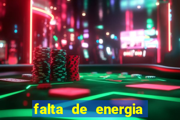 falta de energia em caucaia